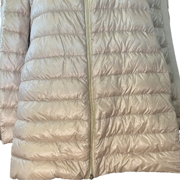 Herno Hooded Quilted Ultralight Nylon Down Feather Puffer Coat - Picture 5 of 15